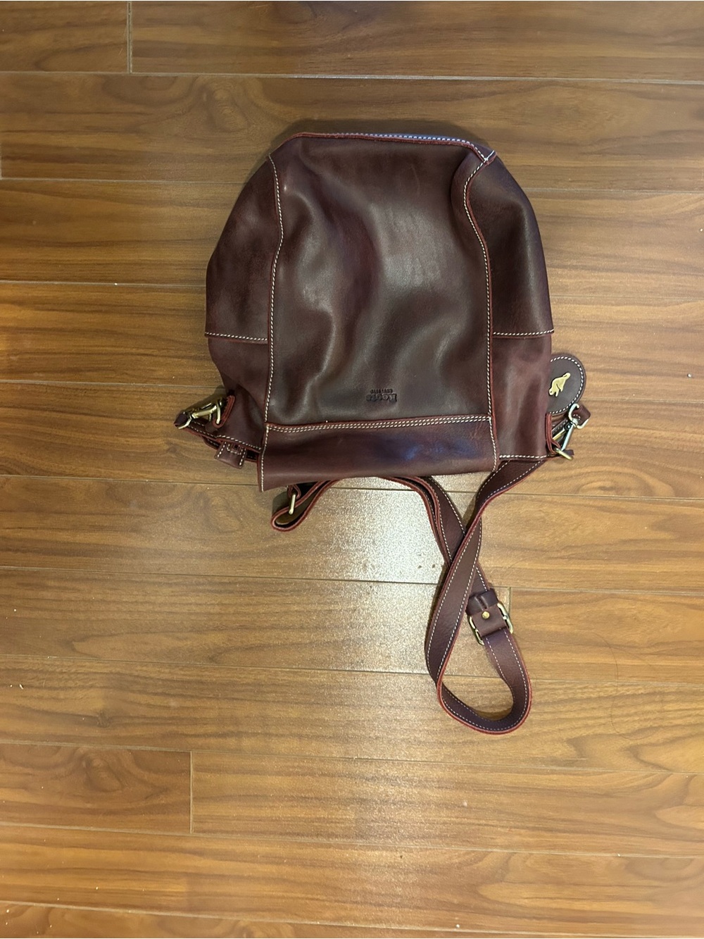 Leather bag from Roots - Picture 3 of 6